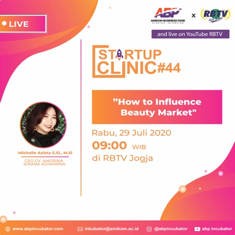 Startup Clinic #44 : How to Influence Beauty Market