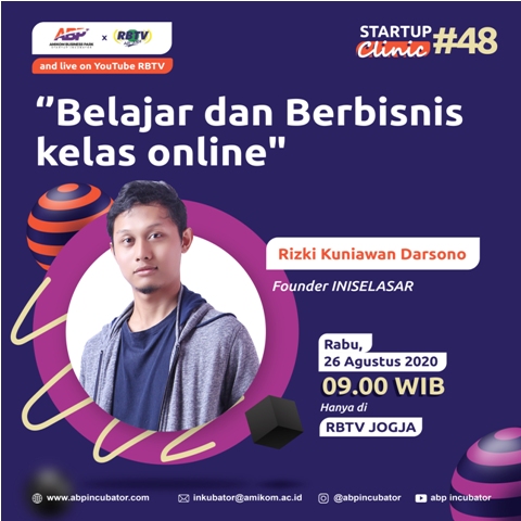 Startup Clinic #48 : Belajar dan Berbisnis Kelas Online