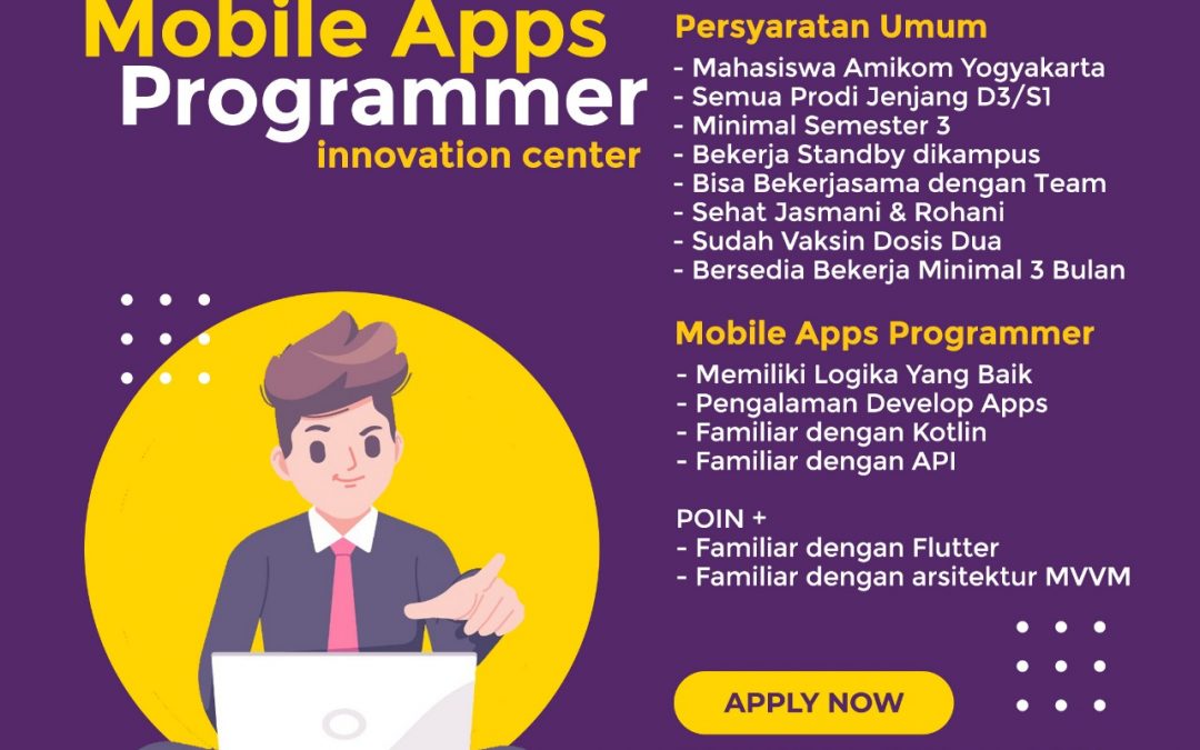 Hiring Student Staff Mobile Apps Programmer Innovation Center